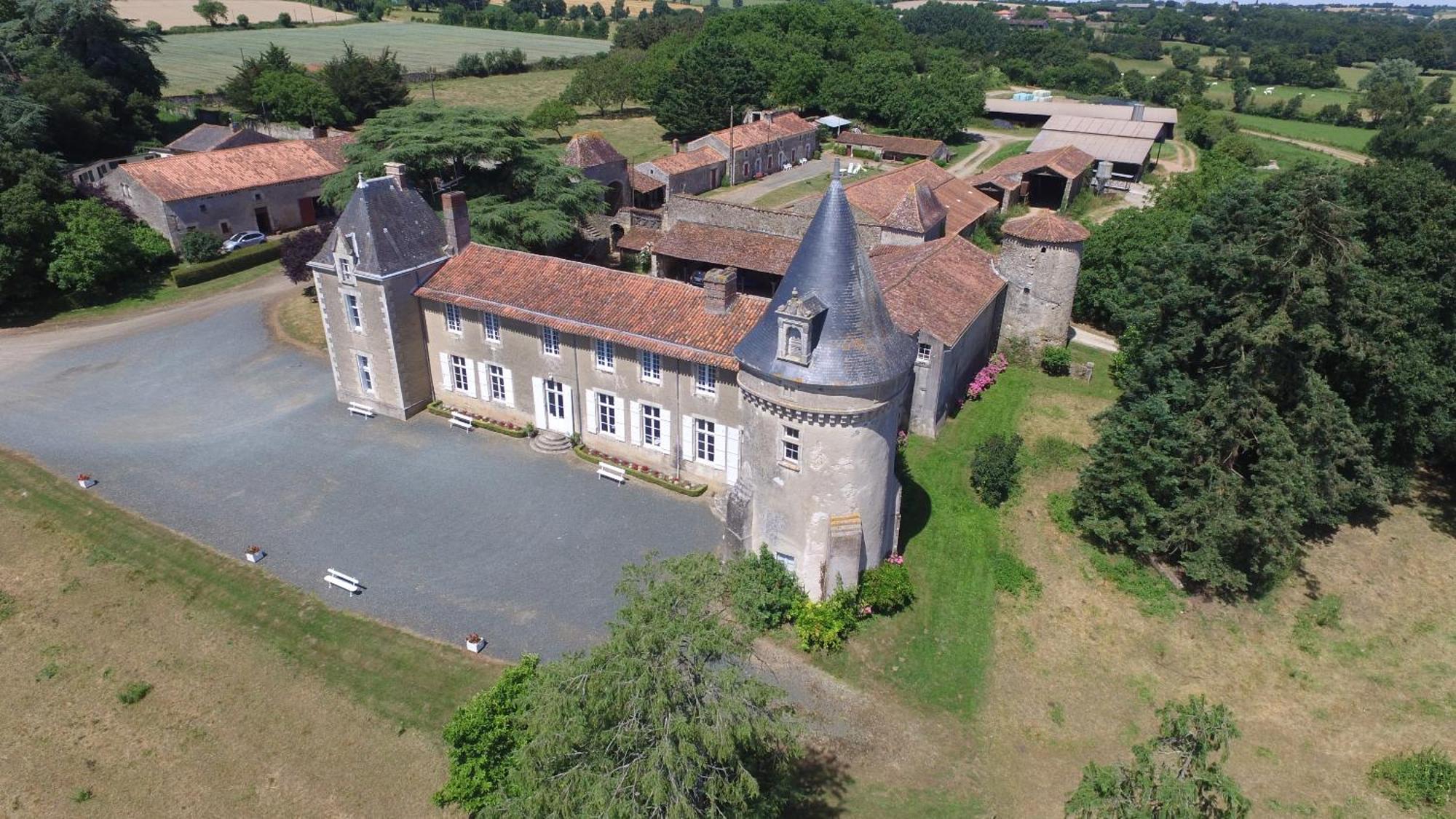 Manoir De Ponsay Villa Chantonnay Bagian luar foto
